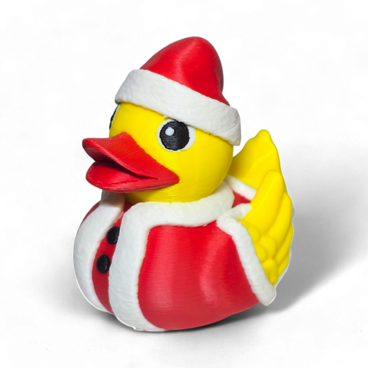 Santa Duck – 3D Printed Christmas Dashboard Duck | Holiday Jeep Gift
