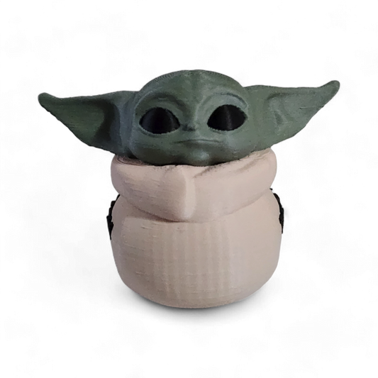 Baby Yoda / Grogu Duck-Joyful Ducks-offroad-duckduckjeep-wrangler-gladiator-3d-jeep duck-custom duck-Jeep