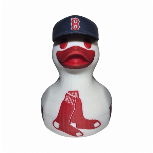 Boston Red Sox Duck-Joyful Ducks-offroad-duckduckjeep-wrangler-gladiator-3d-jeep duck-custom duck-Jeep