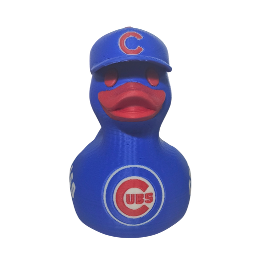 Chicago Cubs Duck-Joyful Ducks-offroad-duckduckjeep-wrangler-gladiator-3d-jeep duck-custom duck-Jeep