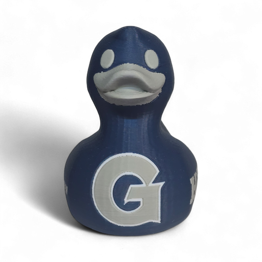 Georgetown Hoyas Duck-Joyful Ducks-offroad-duckduckjeep-wrangler-gladiator-3d-jeep duck-custom duck-Jeep