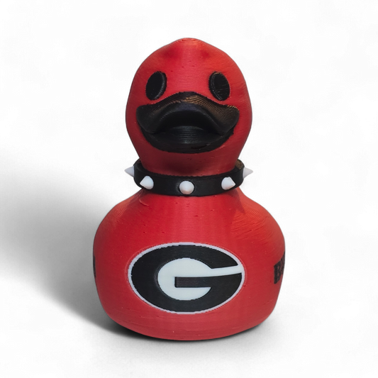 Georgia Bulldogs Duck-Joyful Ducks-offroad-duckduckjeep-wrangler-gladiator-3d-jeep duck-custom duck-Jeep