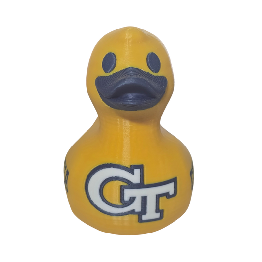 Georgia Tech Duck-Joyful Ducks-offroad-duckduckjeep-wrangler-gladiator-3d-jeep duck-custom duck-Jeep