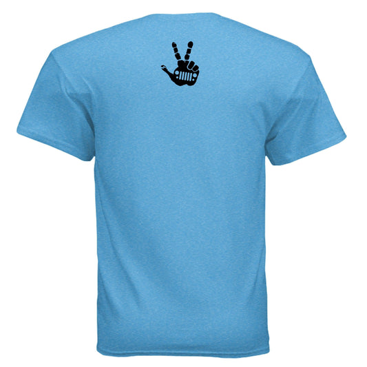 Jeep Military Shirt - Air Force-Joyful Ducks-offroad-duckduckjeep-wrangler-gladiator-3d-jeep duck-custom duck-Jeep