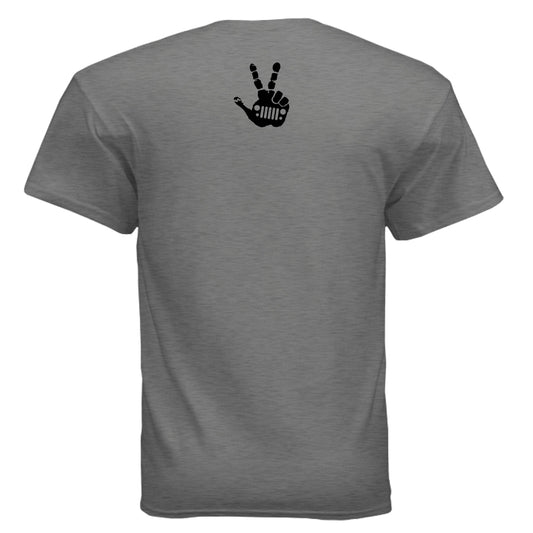 Jeep Military Shirt - Navy-Joyful Ducks-offroad-duckduckjeep-wrangler-gladiator-3d-jeep duck-custom duck-Jeep