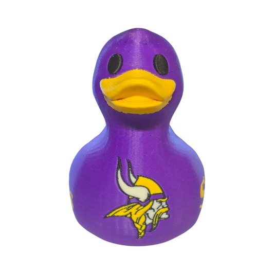 Minnesota Vikings Duck-Joyful Ducks-offroad-duckduckjeep-wrangler-gladiator-3d-jeep duck-custom duck-Jeep