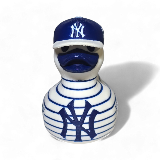 New York Yankees Duck-Joyful Ducks-offroad-duckduckjeep-wrangler-gladiator-3d-jeep duck-custom duck-Jeep