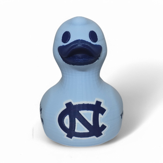 North Carolina Tarheels Duck-Joyful Ducks-offroad-duckduckjeep-wrangler-gladiator-3d-jeep duck-custom duck-Jeep