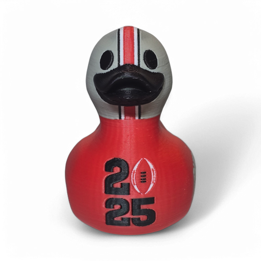 Ohio State Buckeyes National Champions Special Edition Duck - 100 Only!-Joyful Ducks-offroad-duckduckjeep-wrangler-gladiator-3d-jeep duck-custom duck-Jeep