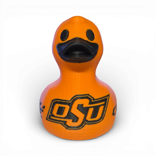 Oklahoma State Cowboys Duck-Joyful Ducks-offroad-duckduckjeep-wrangler-gladiator-3d-jeep duck-custom duck-Jeep