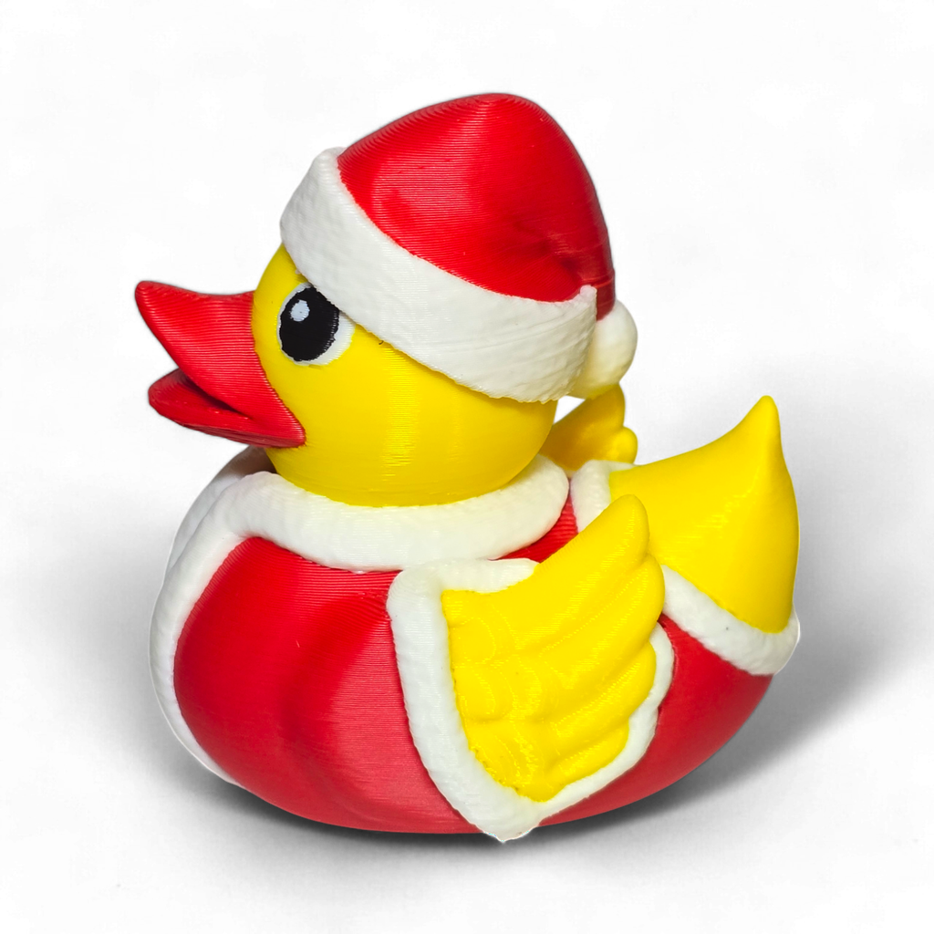 Santa Duck β 3D Printed Christmas Dashboard Duck | Holiday Jeep Gift
