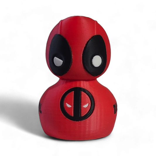 Deadpool Duck – Funny Superhero Jeep Duck | 3D Printed Dashboard Buddy | Handmade by Joyful Ducks
