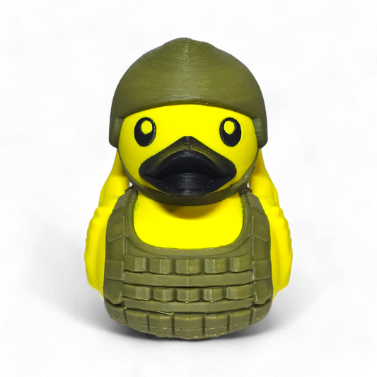 Soldier Duck-Joyful Ducks-offroad-duckduckjeep-wrangler-gladiator-3d-jeep duck-custom duck-Jeep