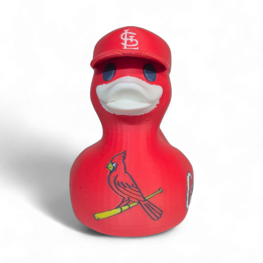St Louis Cardinals Duck-Joyful Ducks-offroad-duckduckjeep-wrangler-gladiator-3d-jeep duck-custom duck-Jeep