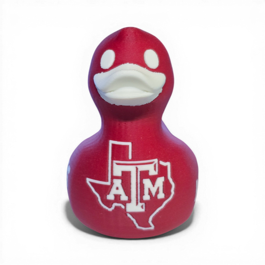 Texas A&M Aggies Duck-Joyful Ducks-offroad-duckduckjeep-wrangler-gladiator-3d-jeep duck-custom duck-Jeep