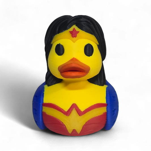 Wonder Woman Duck-Joyful Ducks-offroad-duckduckjeep-wrangler-gladiator-3d-jeep duck-custom duck-Jeep
