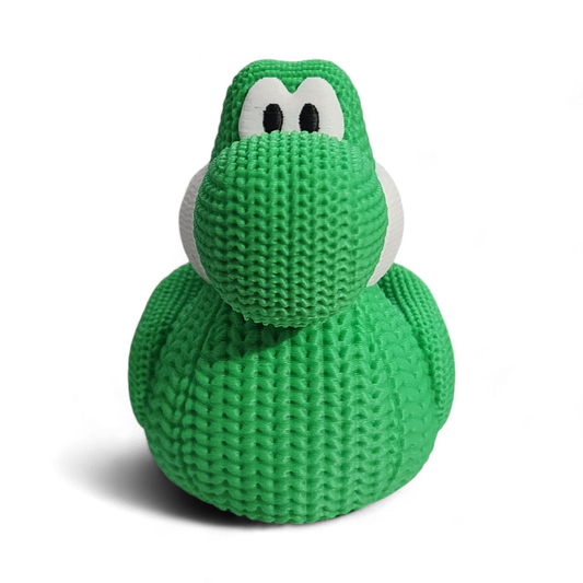 Yoshi Duck – Funny Gamer Jeep Duck | 3D Printed Collectible | Handmade by Joyful Ducks