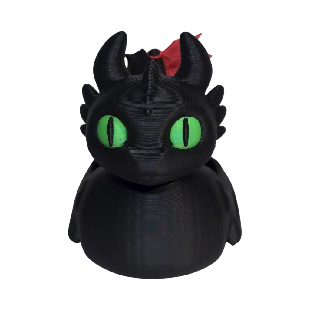 Night Fury Duck – 3D Printed Collectible