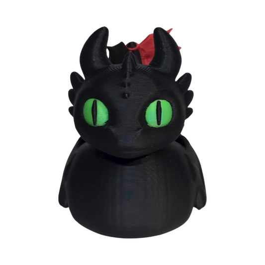 Toothless Duck – Night Fury Jeep Duck | 3D Printed Collectible | Handmade by Joyful Ducks