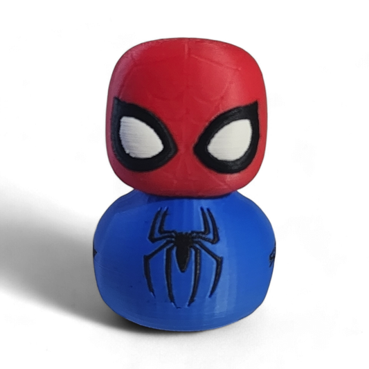 Spider-Man Duck – Funny Superhero Jeep Duck | 3D Printed Dashboard Buddy | Handmade by Joyful Ducks