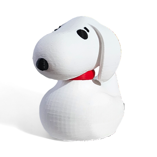 Cartoon Beagle Dog Duck – 3D Printed Collectible Duck Figurine
