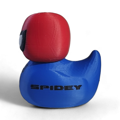 Web Crawler Duck – 3D Printed Superhero Collectible Figurine