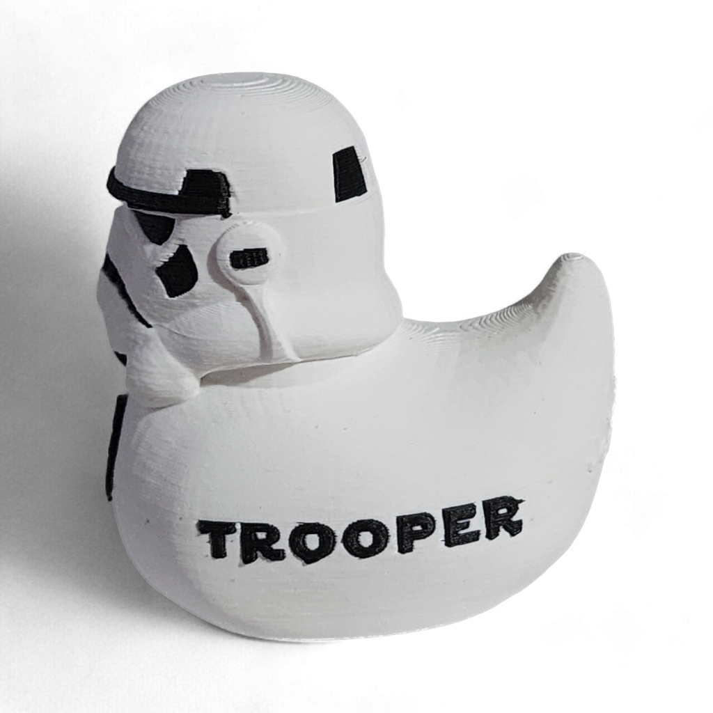 Trooper Duck – Galactic Soldier Inspired Collectible