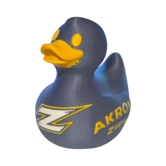 Akron Zips Duck-Joyful Ducks-offroad-duckduckjeep-wrangler-gladiator-3d-jeep duck-custom duck-Jeep