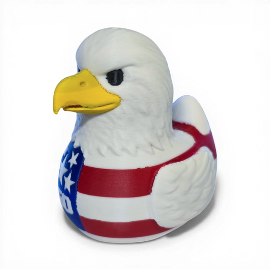 America 250th Anniversary Bald Eagle-Joyful Ducks-offroad-duckduckjeep-wrangler-gladiator-3d-jeep duck-custom duck-Jeep