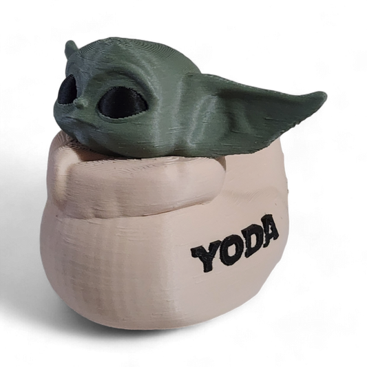 Baby Yoda / Grogu Duck-Joyful Ducks-offroad-duckduckjeep-wrangler-gladiator-3d-jeep duck-custom duck-Jeep