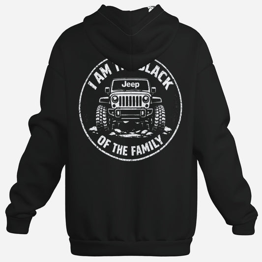 Black Jeep Hoodie-Joyful Ducks-offroad-duckduckjeep-wrangler-gladiator-3d-jeep duck-custom duck-Jeep