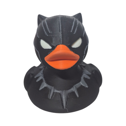 Black Panther Duck-Joyful Ducks-offroad-duckduckjeep-wrangler-gladiator-3d-jeep duck-custom duck-Jeep