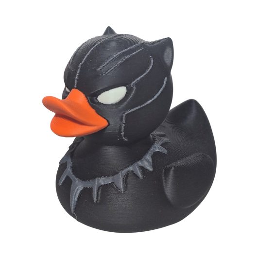 Black Panther Duck-Joyful Ducks-offroad-duckduckjeep-wrangler-gladiator-3d-jeep duck-custom duck-Jeep