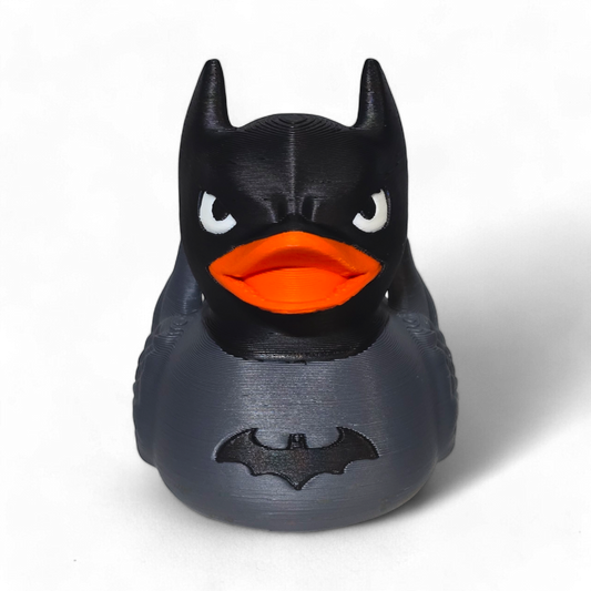 Dark Knight Duck – 3D Printed Superhero Collectible Figurine