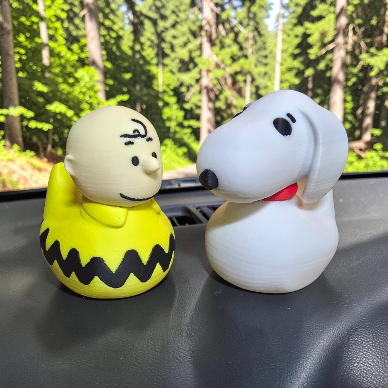 Charlie & Snoopy Duck Bundle | 3D Printed Jeep Ducking Set-Joyful Ducks-offroad-duckduckjeep-wrangler-gladiator-3d-jeep duck-custom duck-Jeep