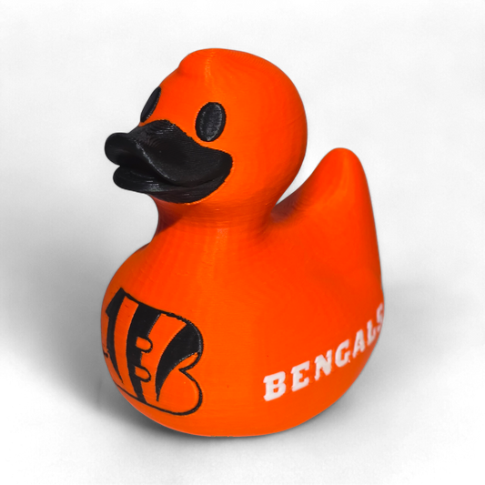 Cincinnati Bengals Duck-Joyful Ducks-offroad-duckduckjeep-wrangler-gladiator-3d-jeep duck-custom duck-Jeep