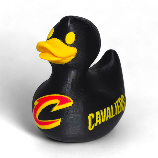 Cleveland Cavaliers Duck-Joyful Ducks-offroad-duckduckjeep-wrangler-gladiator-3d-jeep duck-custom duck-Jeep