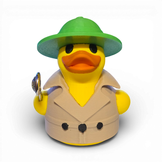 Detective Duck-Joyful Ducks-offroad-duckduckjeep-wrangler-gladiator-3d-jeep duck-custom duck-Jeep