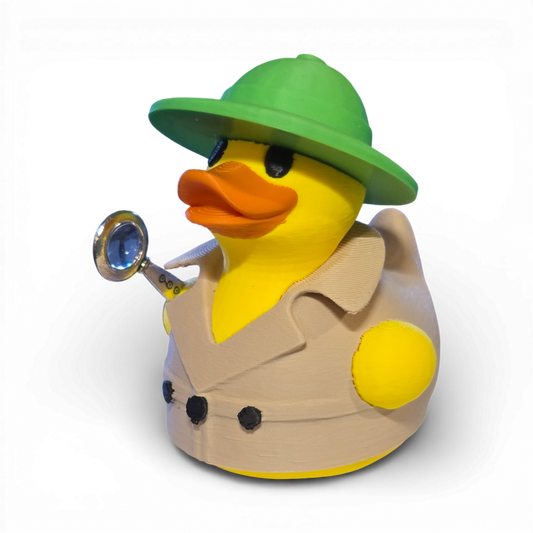 Detective Duck-Joyful Ducks-offroad-duckduckjeep-wrangler-gladiator-3d-jeep duck-custom duck-Jeep