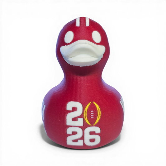Indiana Hoosiers Championship Duck-Joyful Ducks-offroad-duckduckjeep-wrangler-gladiator-3d-jeep duck-custom duck-Jeep