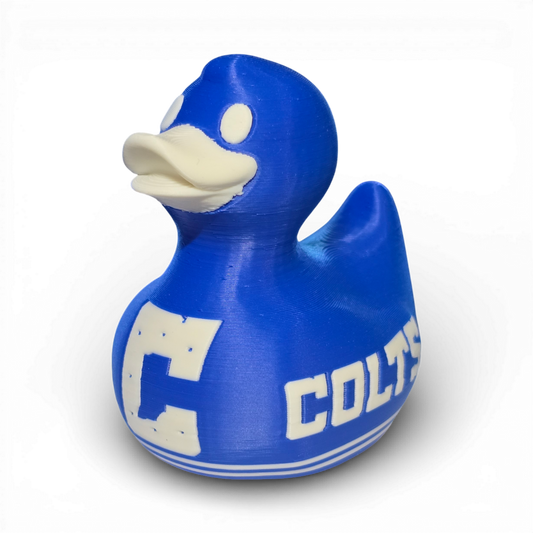 Indianapolis Colts Duck-Joyful Ducks-offroad-duckduckjeep-wrangler-gladiator-3d-jeep duck-custom duck-Jeep