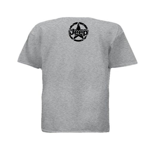 Jeep Flag Shirt - Kids-Joyful Ducks-offroad-duckduckjeep-wrangler-gladiator-3d-jeep duck-custom duck-Jeep