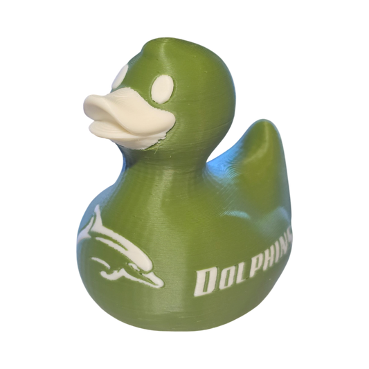 Le Moyne Dolphins Duck-Joyful Ducks-offroad-duckduckjeep-wrangler-gladiator-3d-jeep duck-custom duck-Jeep