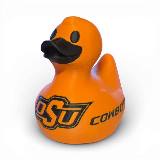 Oklahoma State Cowboys Duck-Joyful Ducks-offroad-duckduckjeep-wrangler-gladiator-3d-jeep duck-custom duck-Jeep