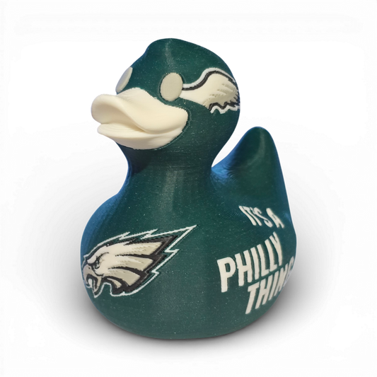Philadelphia Eagles Duck-Joyful Ducks-offroad-duckduckjeep-wrangler-gladiator-3d-jeep duck-custom duck-Jeep