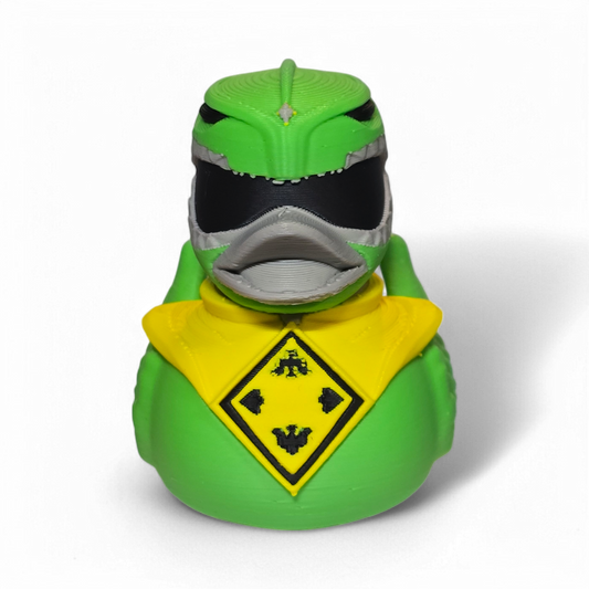 Power Ranger Duck-Joyful Ducks-offroad-duckduckjeep-wrangler-gladiator-3d-jeep duck-custom duck-Jeep