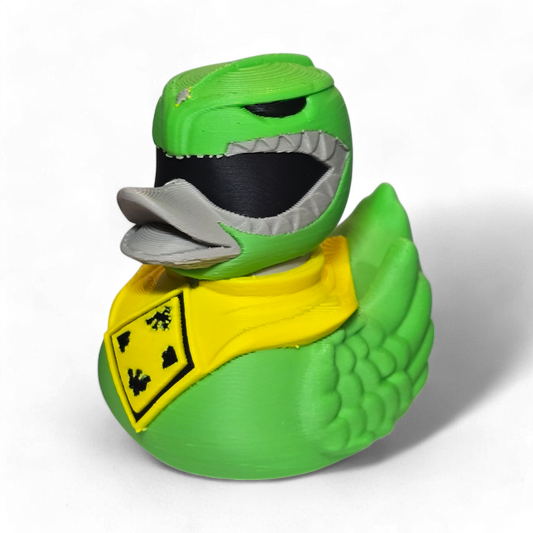 Power Ranger Duck-Joyful Ducks-offroad-duckduckjeep-wrangler-gladiator-3d-jeep duck-custom duck-Jeep