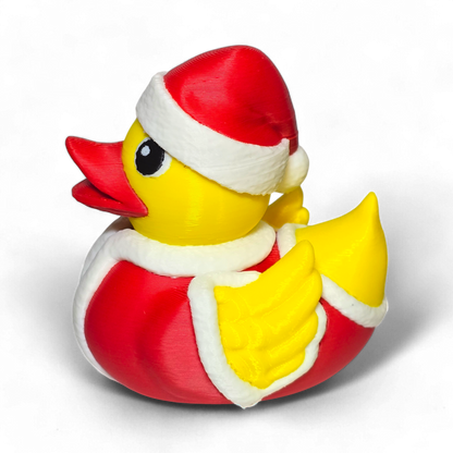 Santa Duck – 3D Printed Christmas Dashboard Duck | Holiday Jeep Gift