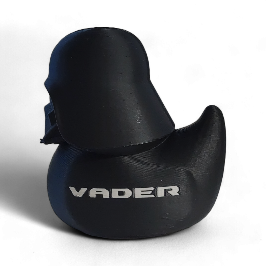 Galactic Villain Duck – 3D Printed Collectible Figurine
