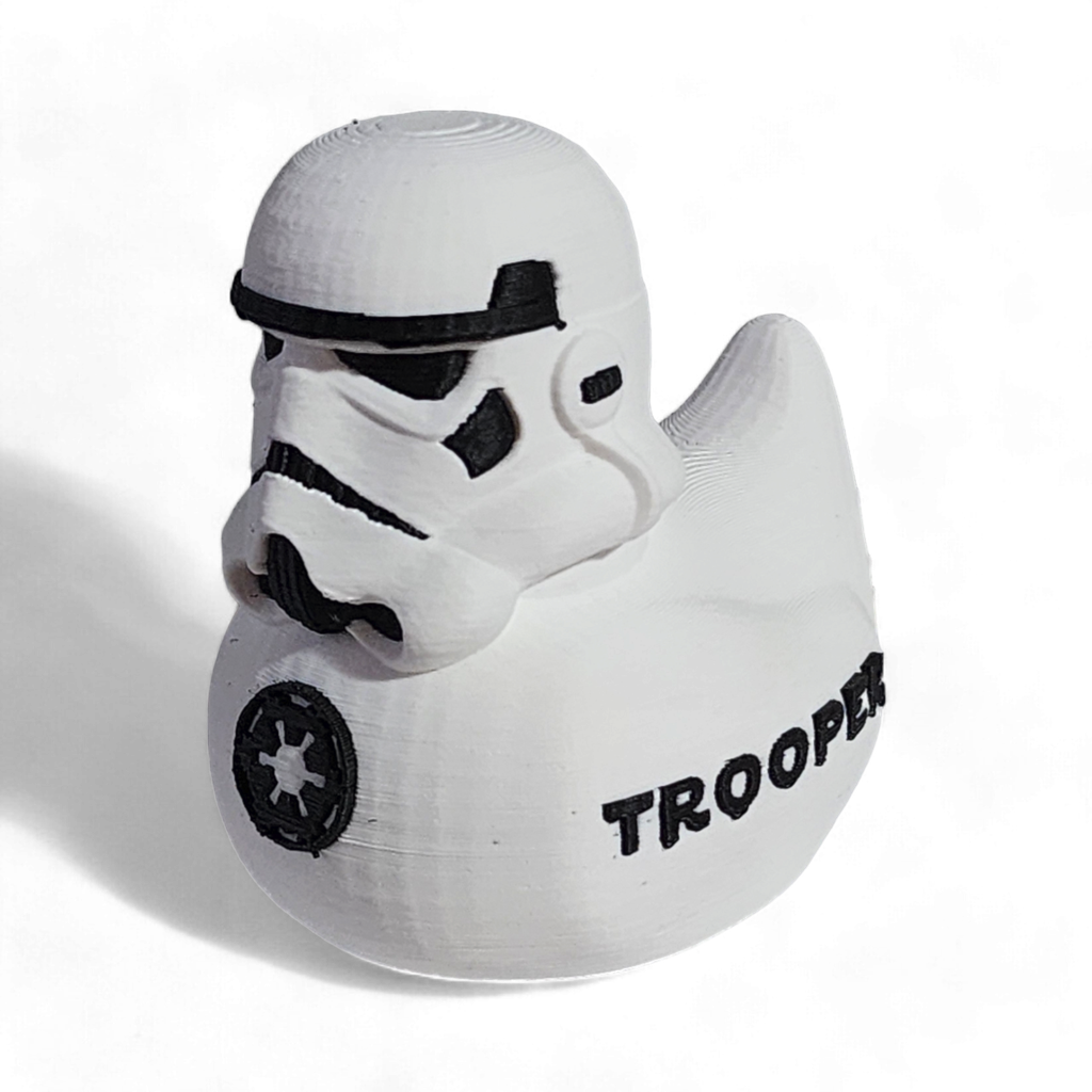 Trooper Duck – Galactic Soldier Inspired Collectible
